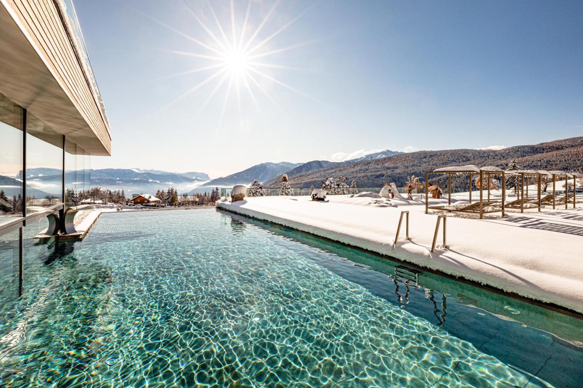 Sonnenberg Panorama Dolomites Wellbeing Hotel Maranza Exterior foto