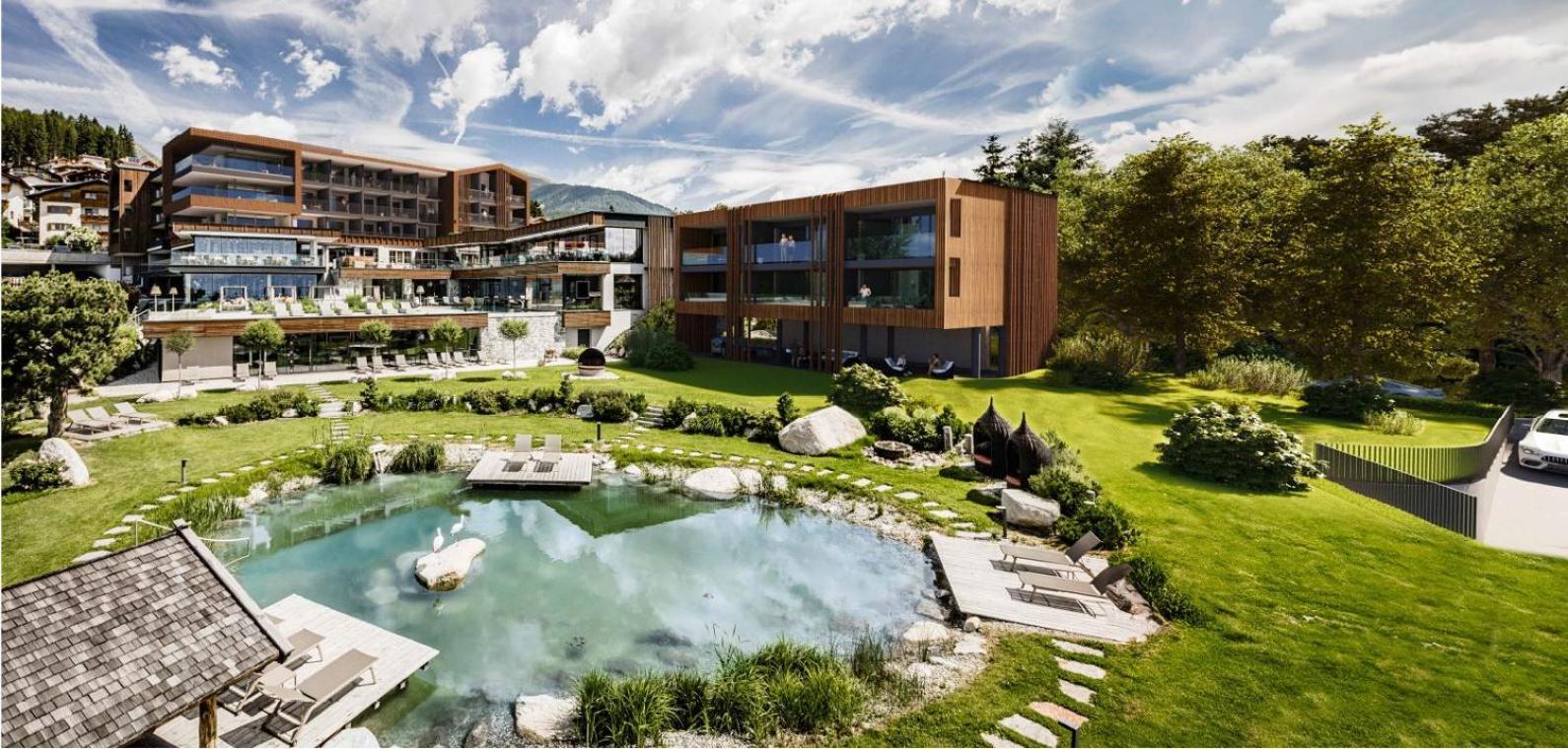 Sonnenberg Panorama Dolomites Wellbeing Hotel Maranza Exterior foto